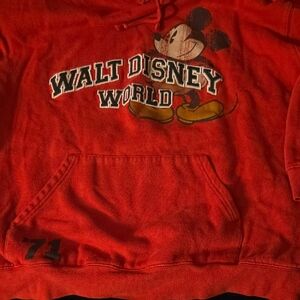 Red Walt Disney World Hoodie